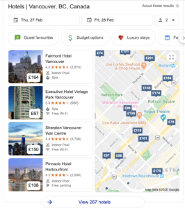 Places V3 (hotels) – desktop